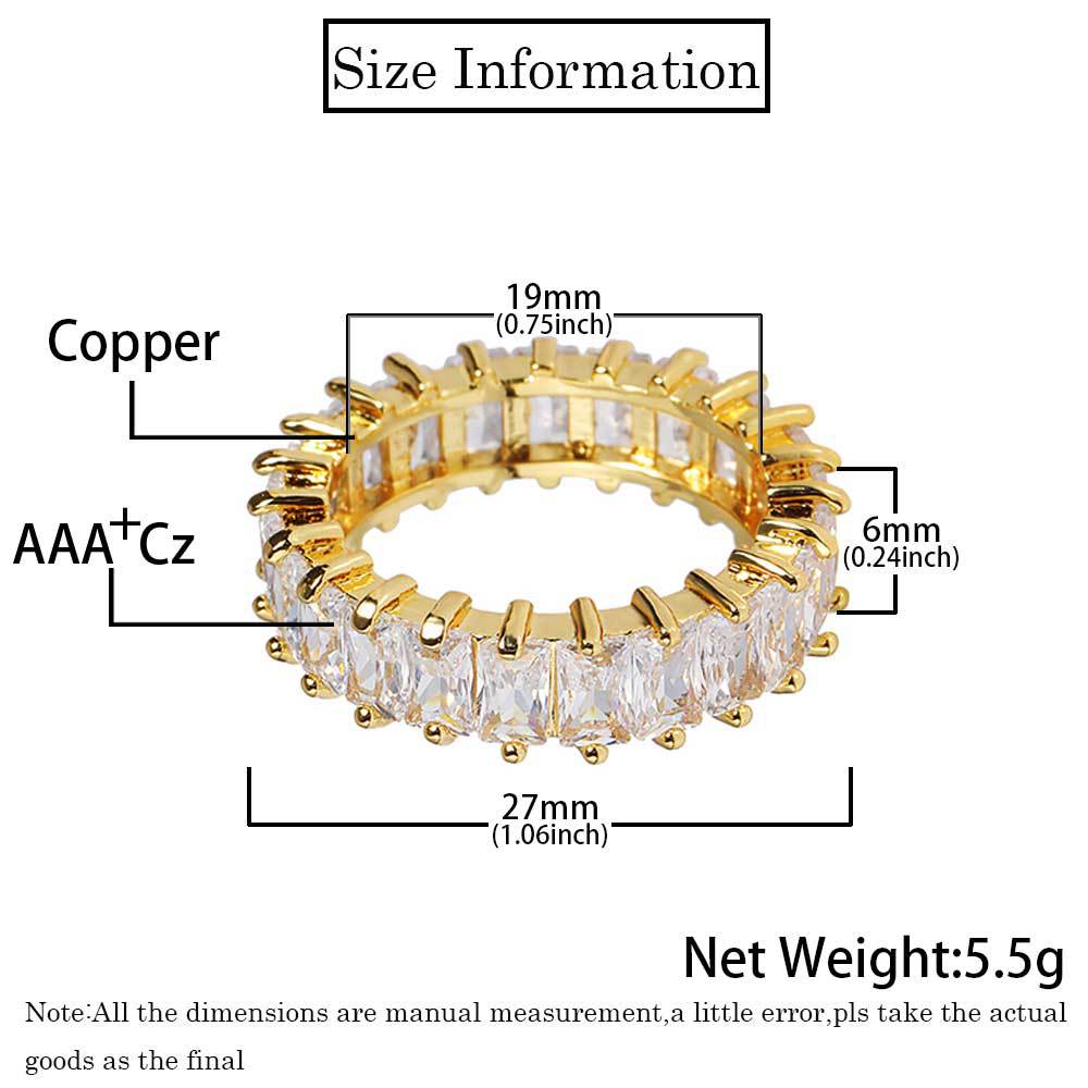 Ekopdee فرقة الفاخرة Zircon Rings للنساء الخلود وعد CZ CZAL Finger Finger الخطوبة مجوهرات الزفاف بيع الساخنة الحب هدية 01