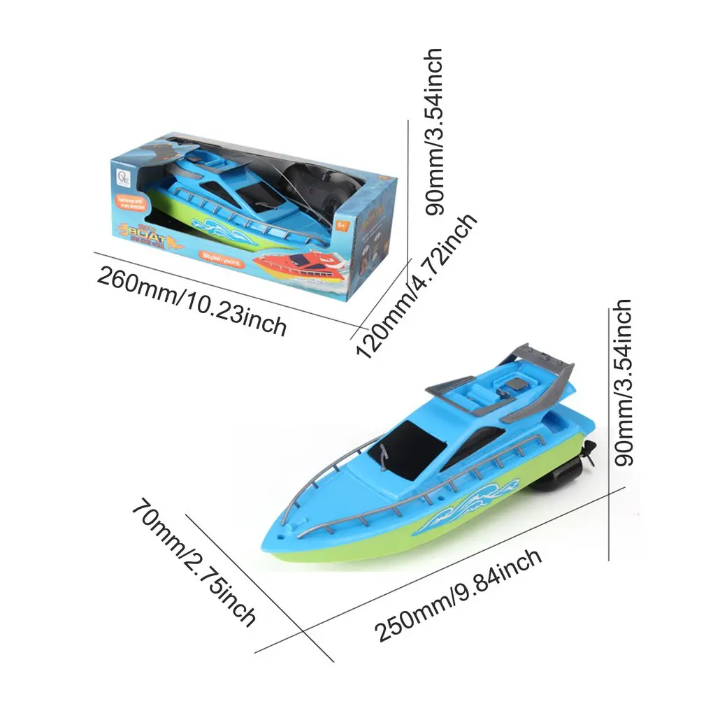 Гоночная лодка, радиоуправляемая электрическая двухмоторная высокоскоростная гоночная лодка с дистанционным управлением, модель игрушечного корабля, детский подарок