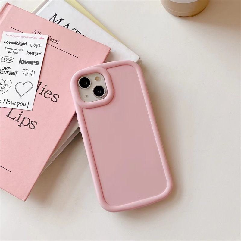 Candy Color Soft TPU Case na iPhone 14 13 12 11 15 Pro Max XS XR 7 8 Plus SE dla iPhone15 15Promax Cover Cover Case 