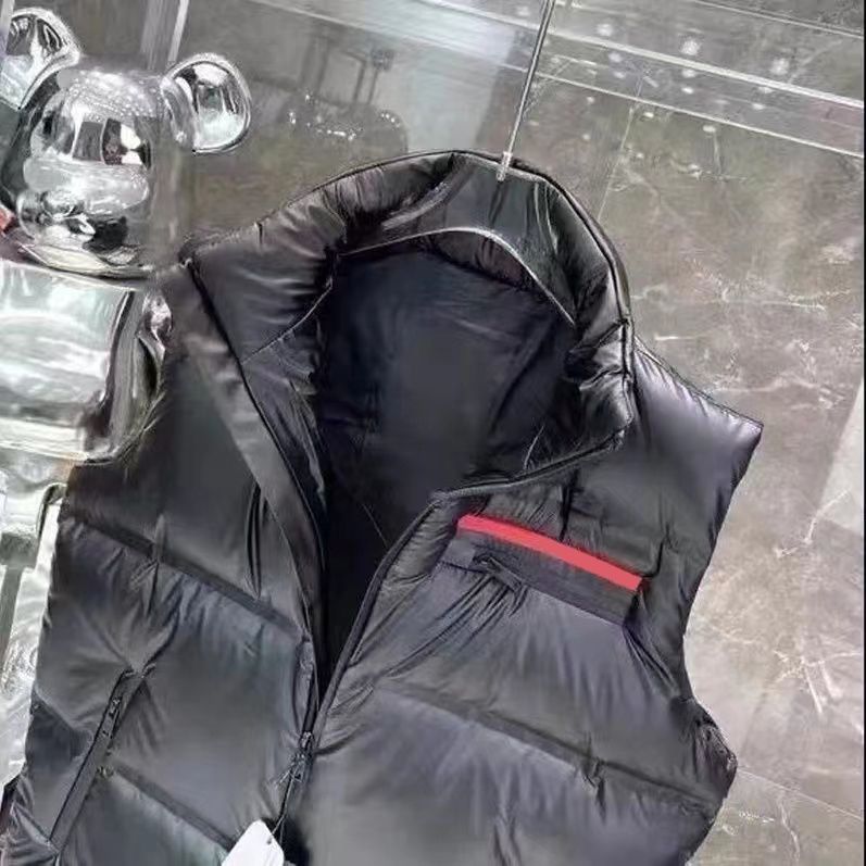 Designer Uomo gilet giacche cappotti capispalla donna uomo cerniera Gilet senza maniche con cappuccio parka giacca a vento invernale oversize M-6XL