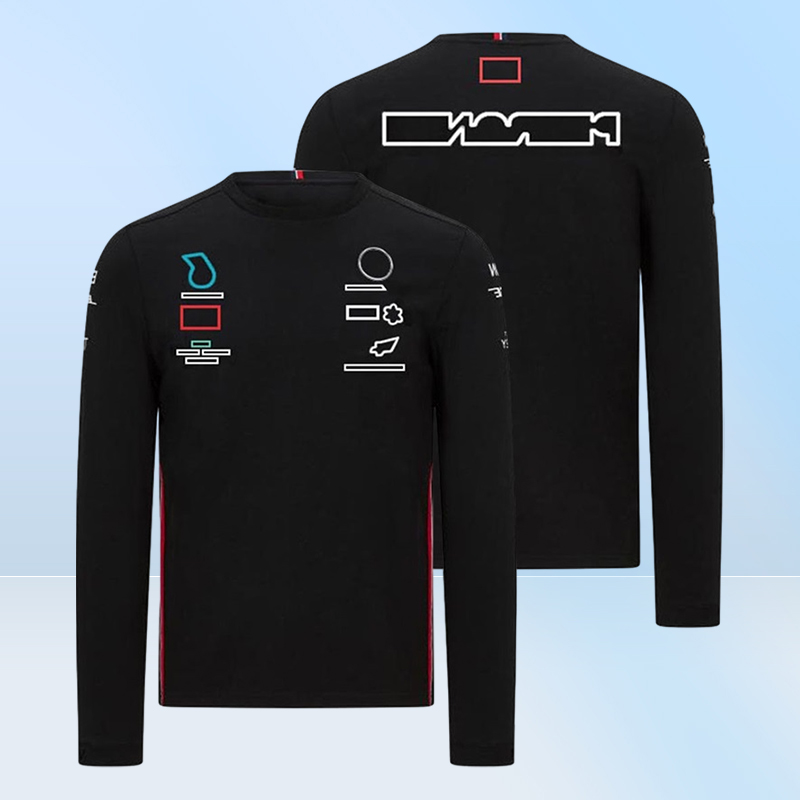 Team Driver TShirt 2022 Men039s Racing Suit Casual Manica lunga Quick Dry TShirt Plus Size Personalizzabile8674725