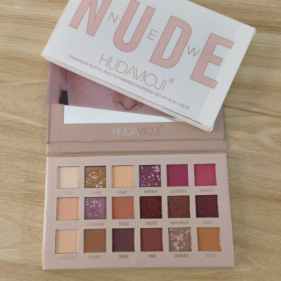 Maquiagem sombra 18 cores paleta shimmer fosco sombra paletas presentes de natal da mulher