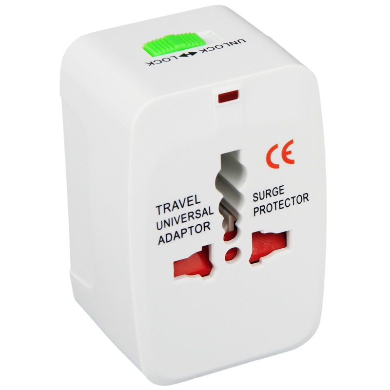 Universal International Adapter 3 in 1 World Travel AC Power充電器アダプター付き英国EUコンバータープラグ