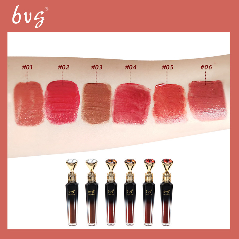 2.5ml diamante maquiagem vazio batom garrafa lipgloss tubo recarregável tubo de esmalte labial diy recipiente de tubo de bálsamo labial com escova labial