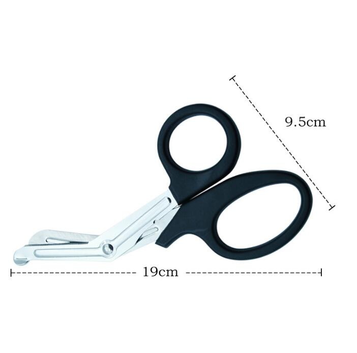 EMT EDC gear tactical rescue scissor trauma gauze IFAK emergency first aid Shears outdoor Paramedic bandage tijera rescate Stainless steel first aid gauze scissors