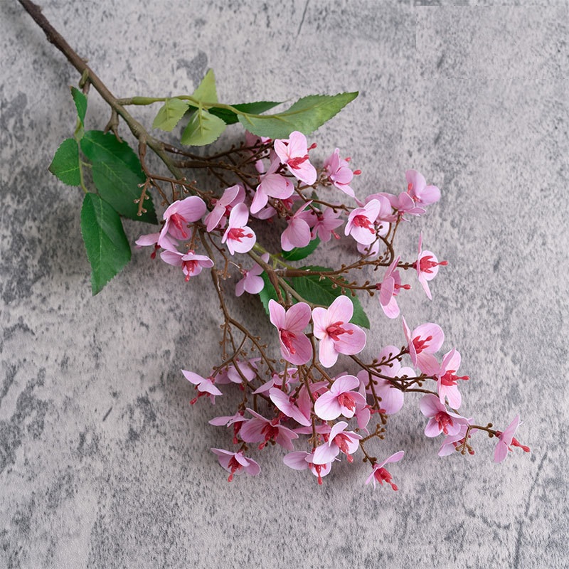 Künstliche Blumen Mini-Hortensien-Brautstrauß für Hochzeitsdekorationen