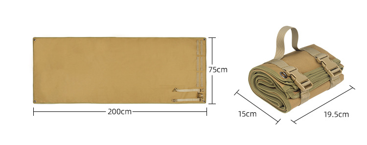 Moistureproof mat camping mat folding picnic mat portable camouflage outdoor shooting mat