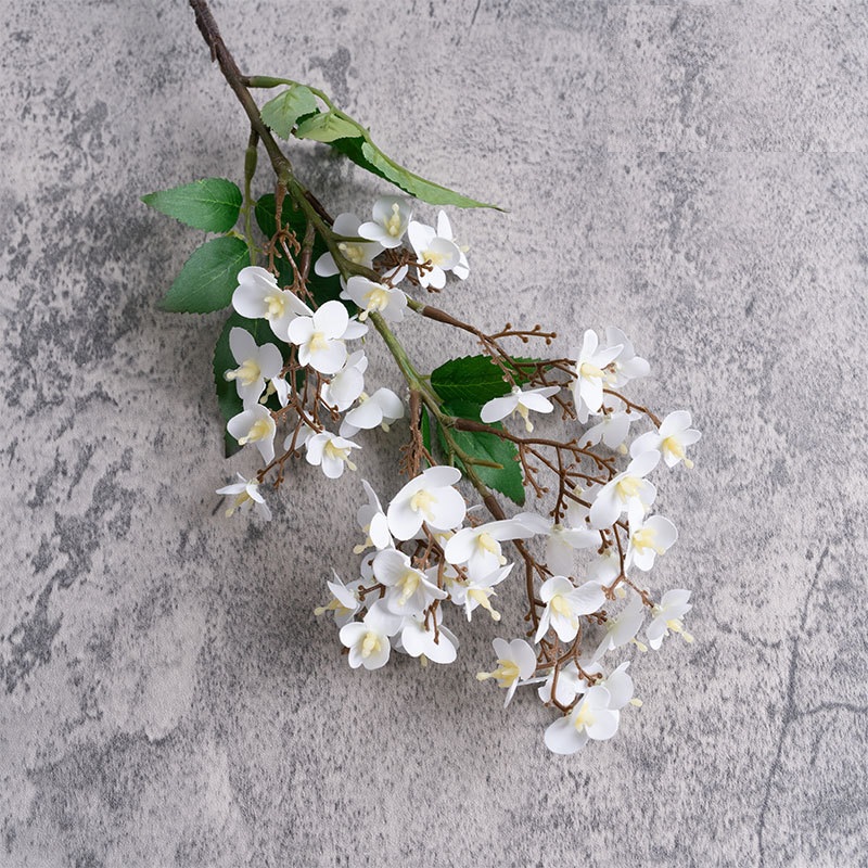 Künstliche Blumen Mini-Hortensien-Brautstrauß für Hochzeitsdekorationen