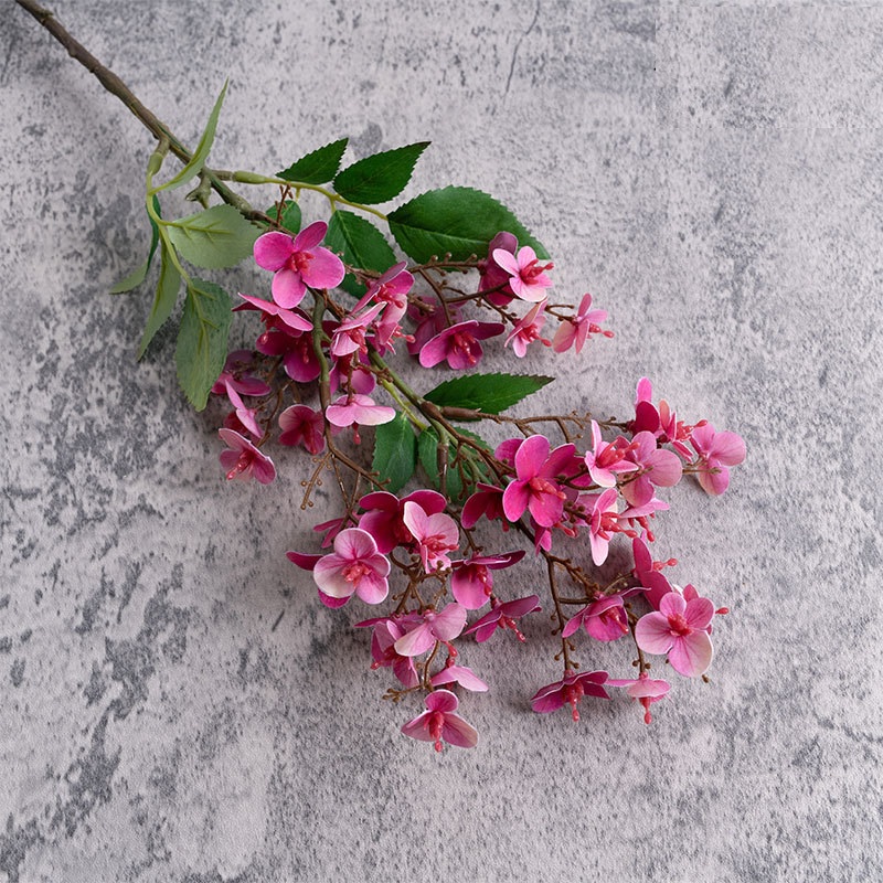 Künstliche Blumen Mini-Hortensien-Brautstrauß für Hochzeitsdekorationen