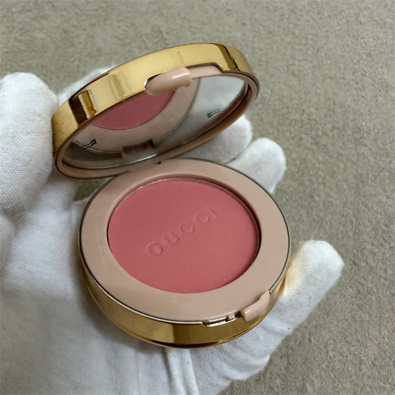 Luxe merk lichtgevende matte wangen ogen blozen poeder 5,5 g foundation make-up bronzer blusher geperst poeder 4 kleuren hoge kwaliteit meisje gezicht schoonheidshulpmiddelen