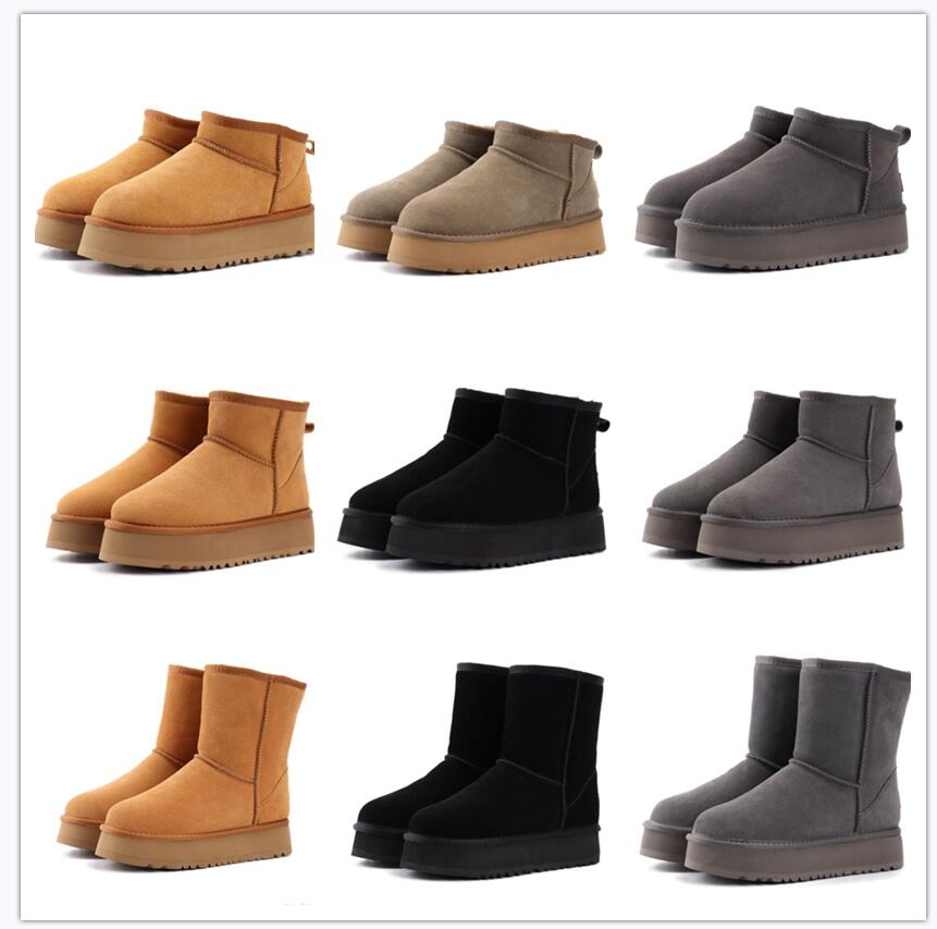 Boots Ultra Classic Mini Boot Designer Woman Cankle Snow Booties Warm Australia Boots Platfor