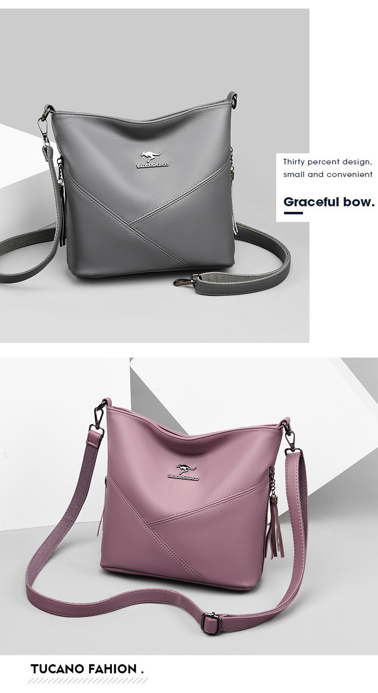 Moda feminina bolsa de ombro mini crossbody balde bolsa 2023 nova tendência feminina mensageiro sacos para senhoras borla bolsa
