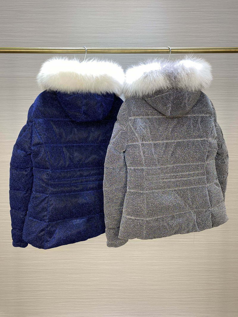 2024Designer Mens Down Jacket Embroidered Badge Winter Jackets hooded womens Labels Complete Warm Color blocking puffer jacks size =012