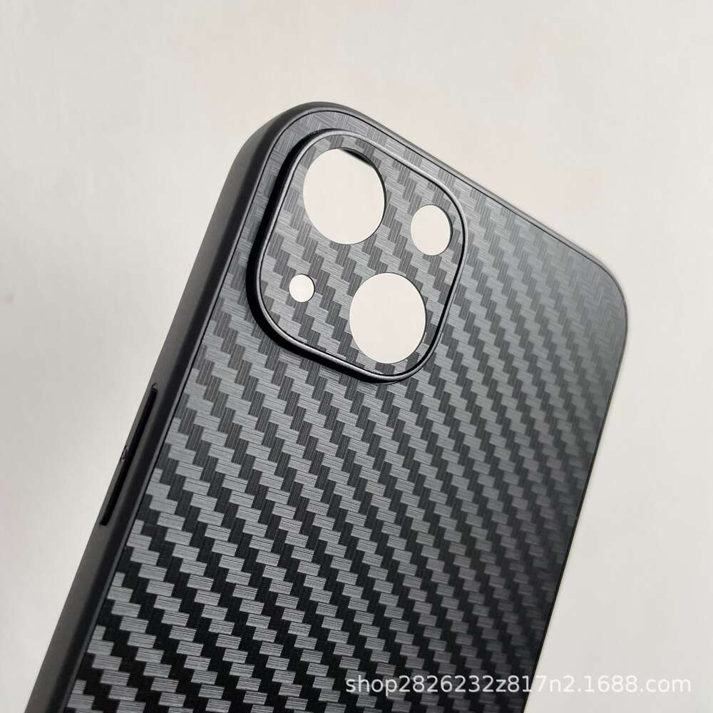 مناسبة لـ Apple 15Promax Carbon Fiber Phone Case iPhone 14Plus Case 13 Skin Feel Case 12