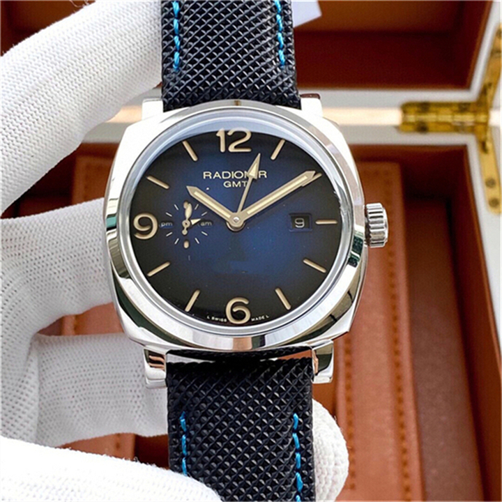 V7 montre de luxe hommes montres étanche et anti-transpiration 44mm entièrement automatique mouvement mécanique montres 007