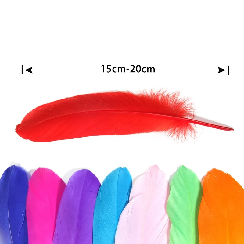 DIY Feather Goose Feather Craft Tools Wedding Party Event Decor Festive Decoration 15-20CM