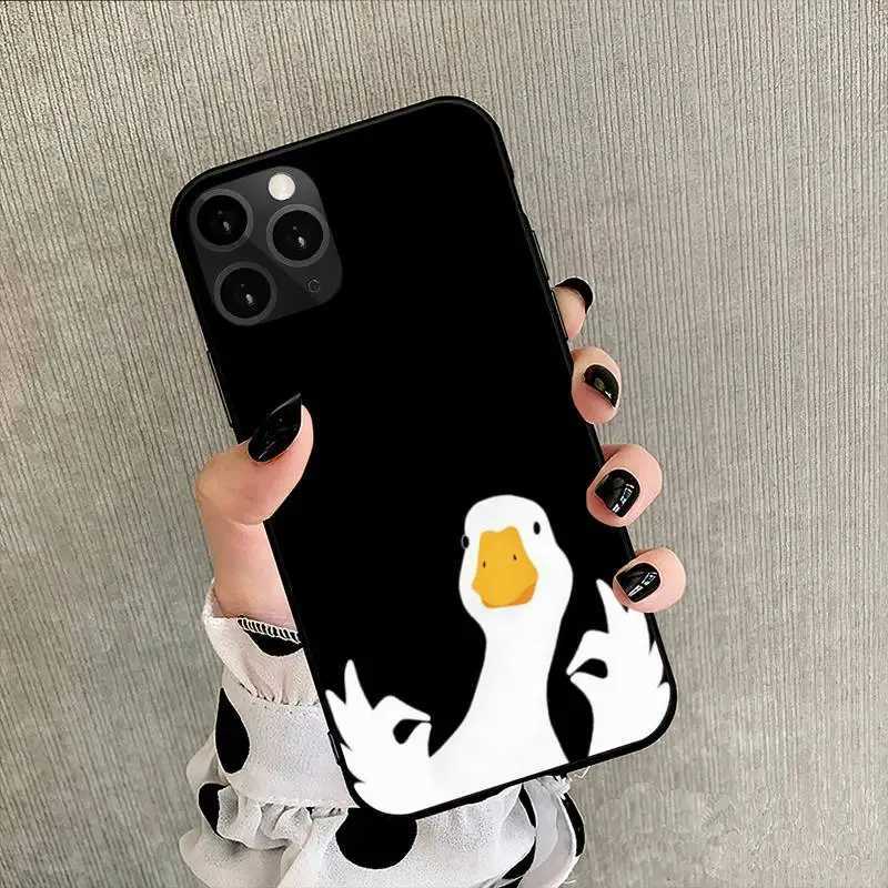 Чехлы для мобильных телефонов Duck Untitled Goose Game Phone Case для iPhone 11 12 13 14 15 Mini 8 plus X XS XR PRO MAX ShellL2310/16