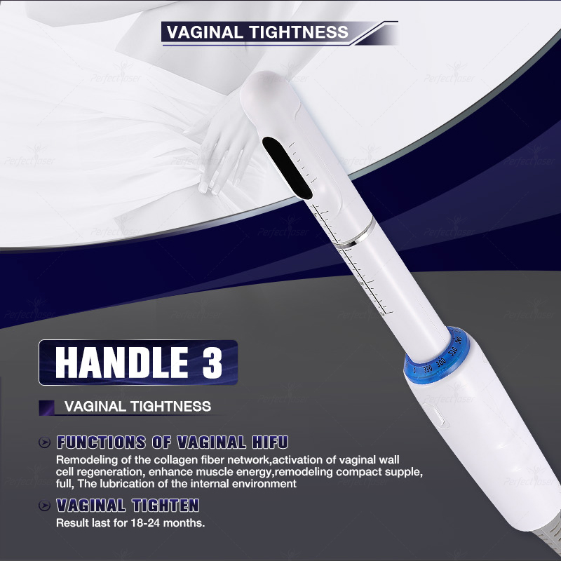 5 dans 1 Machine HIFU Vaginale Multi-ligne HIFU Vagin portable serrandage HIFU MACHINE FACIAL LEVERT