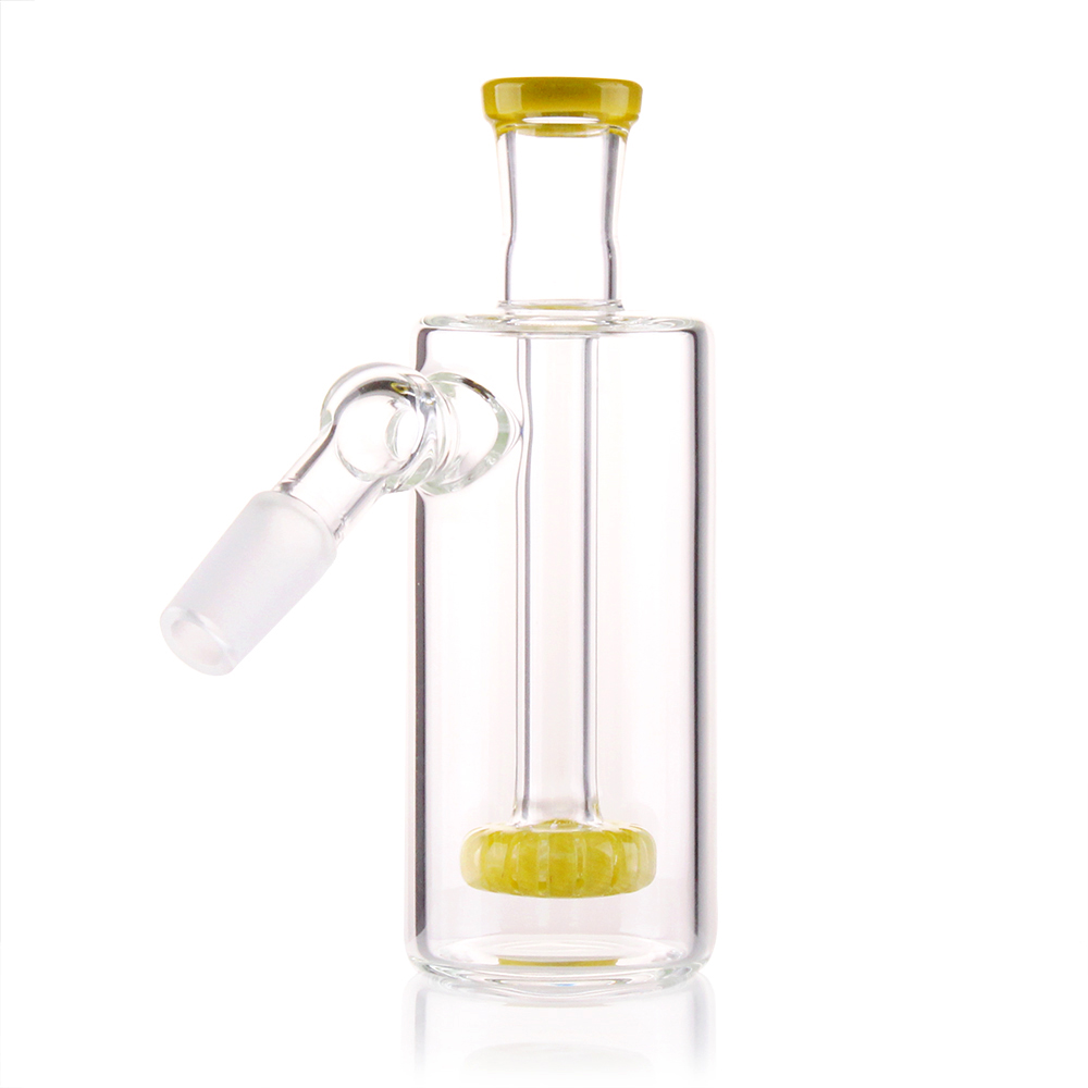 new ash catcher 14 to 14MM USA Color glass ashcatcher bong accessories small birdscage bubbler smoking pipe 45ﾰ ashcatcher 