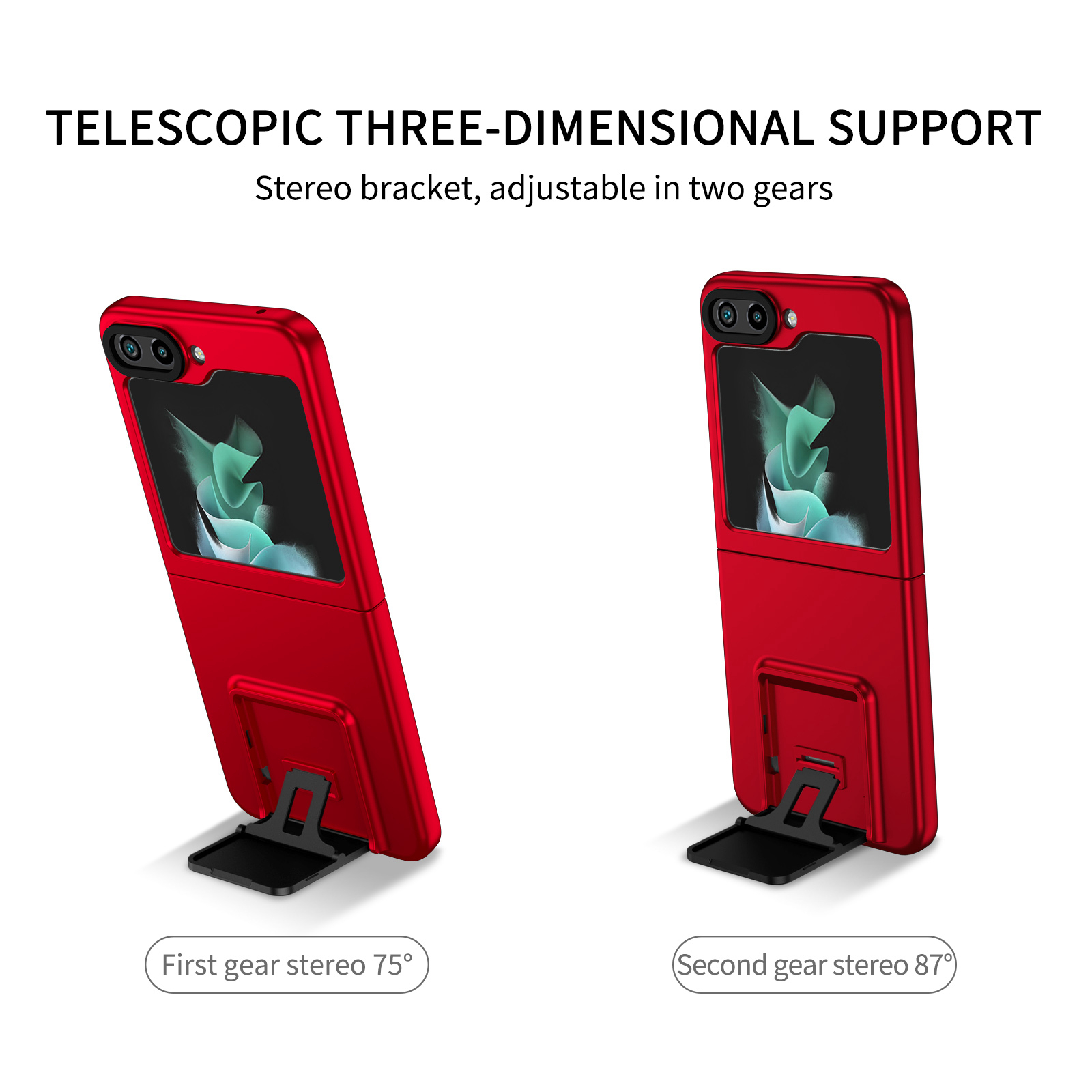 Fundas de soporte para Samsung Z Flip 5 4 3 Fold S24 S23 FE 5G Phone Armor Funda a prueba de golpes con soporte