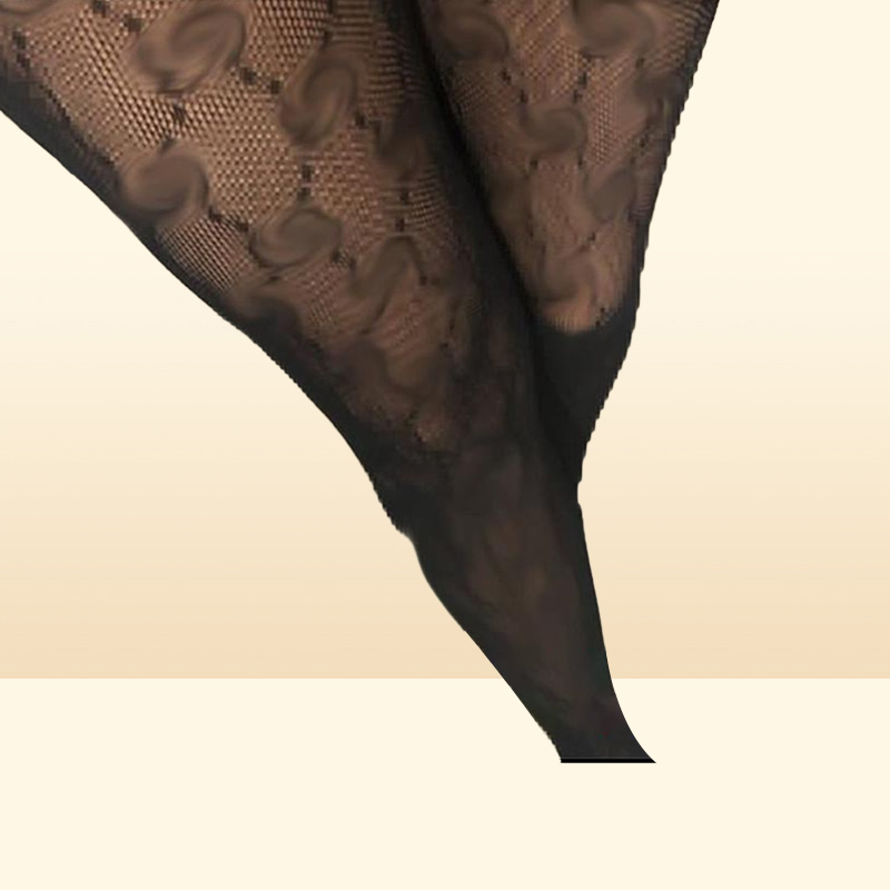 Autres aessories Aessorieswomen Fashion Temple noir G Full Chain Classic Lettre de fête Collants Sexy Night Club Stockings Silk Pantyho4918258