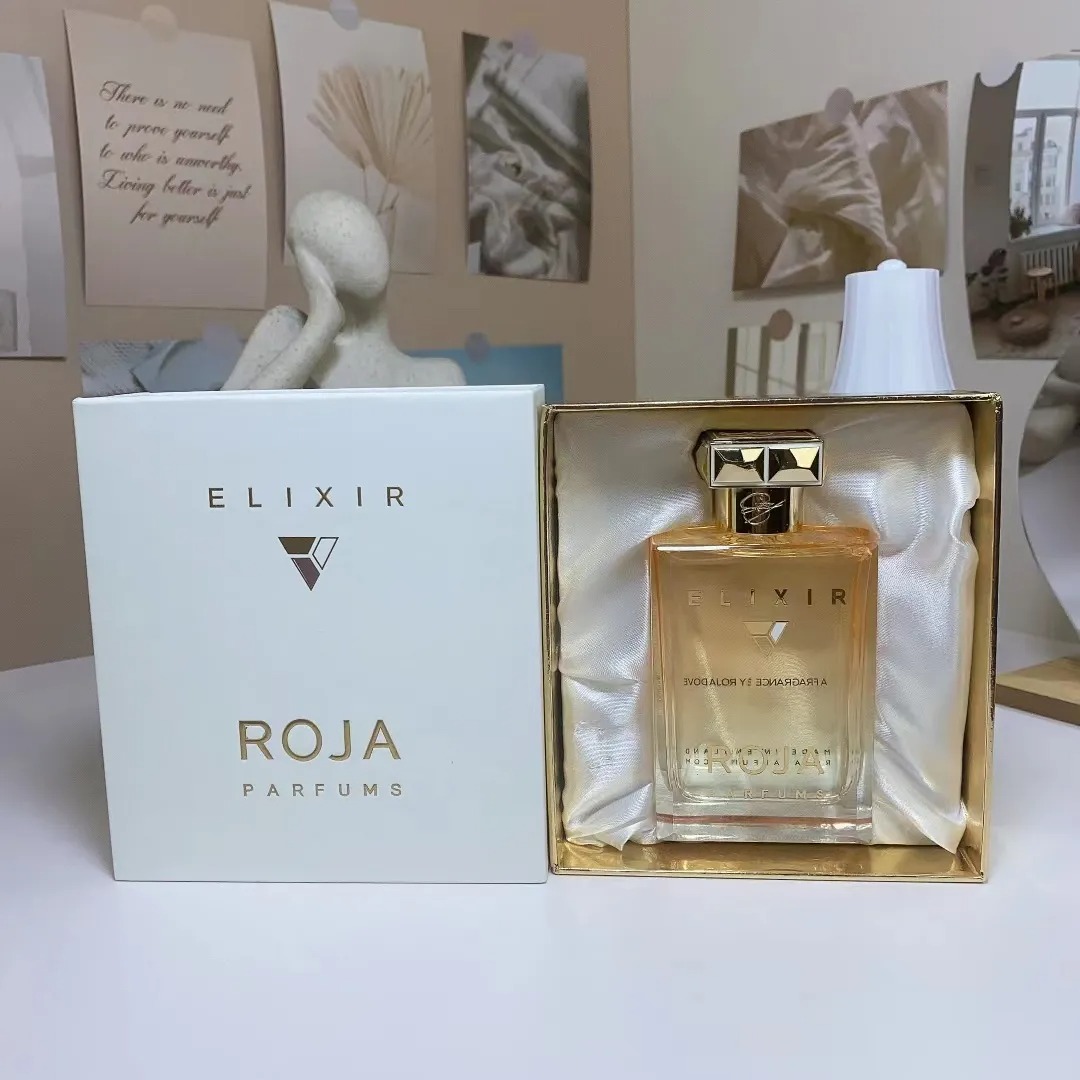 Roja  Elixir Pour Femme Essence De Parfum Women Perfume Eau De Parfum Fragrance 100ml good smell long time leaving lady body Natural Spray high quality