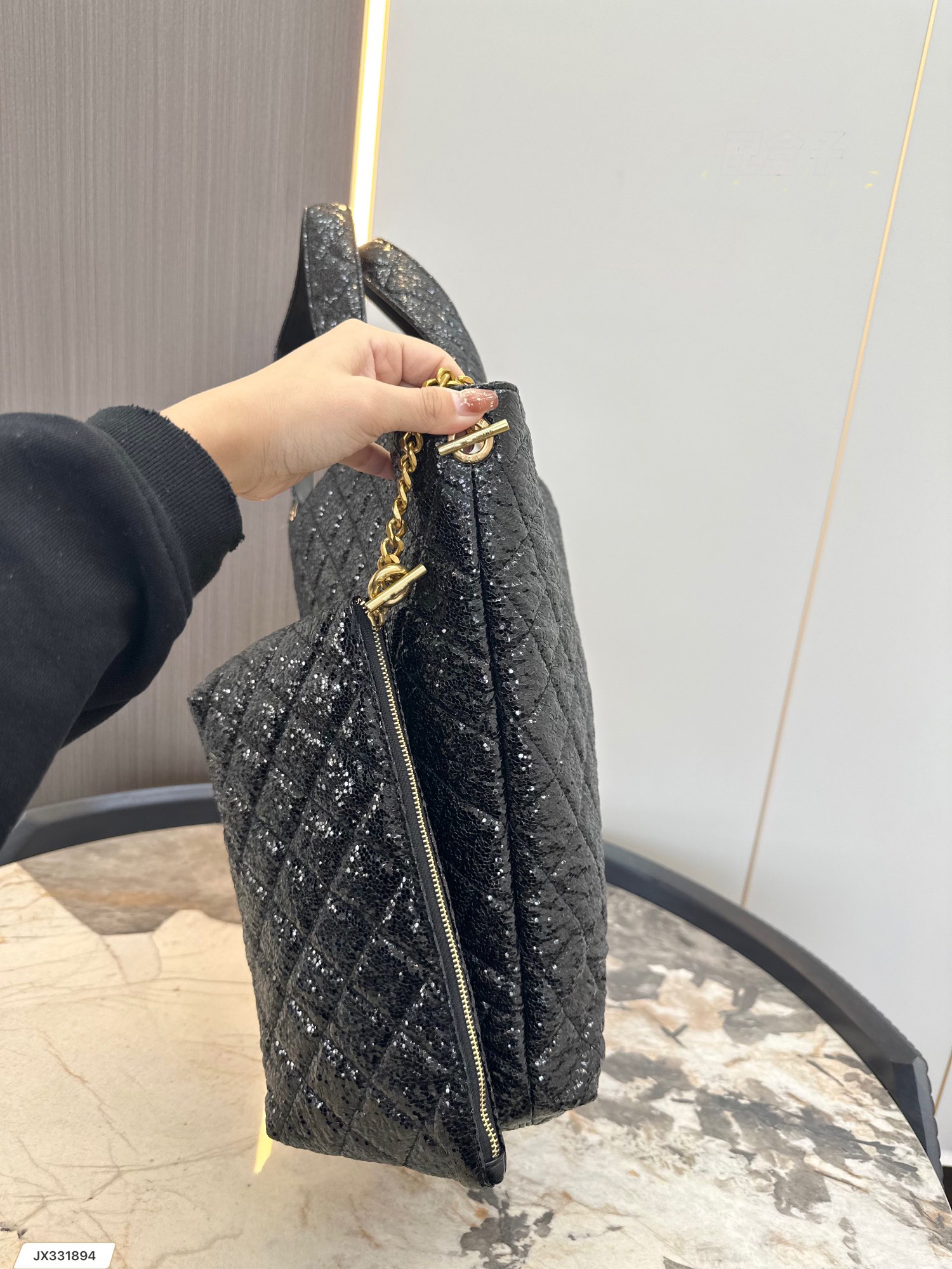 Borsa tote di design Borsa di vendita calda Borsa tote con paillettes icare Borsa a tracolla con griglia di diamanti Borsa a tracolla di grande capacità Borsa cellulare popolare portatile di alta qualità