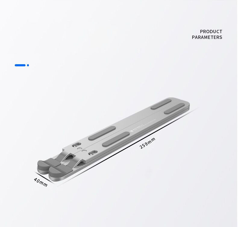 Z3トップセラー製品調整可能金属アルミニウムノートブックホルダーポータブル折りたたみ式ラップトップスタンド。