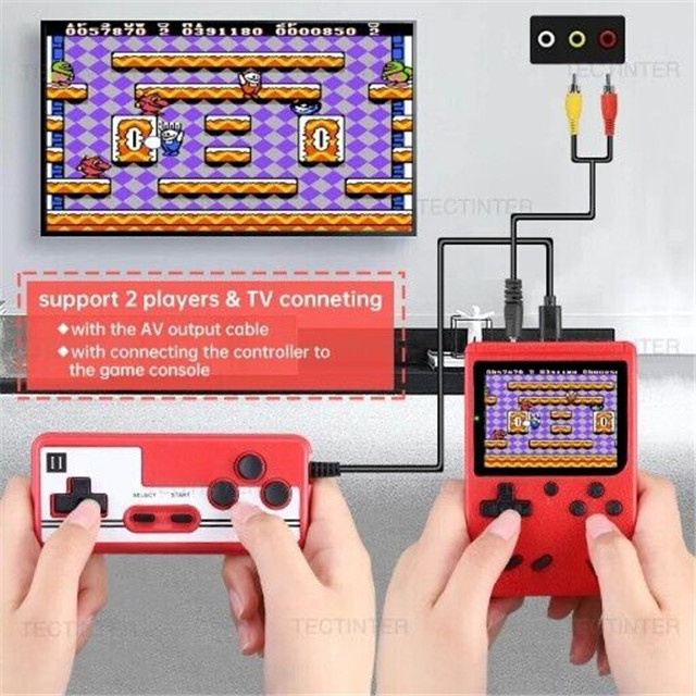 Mini Retro El Taşınabilir Taşınabilir Oyun Oyuncuları Mikro USB Denetleyici 8 Bit Stil Oyun Denetleyicisi SUP Oyunu FC SUP Denetleyici