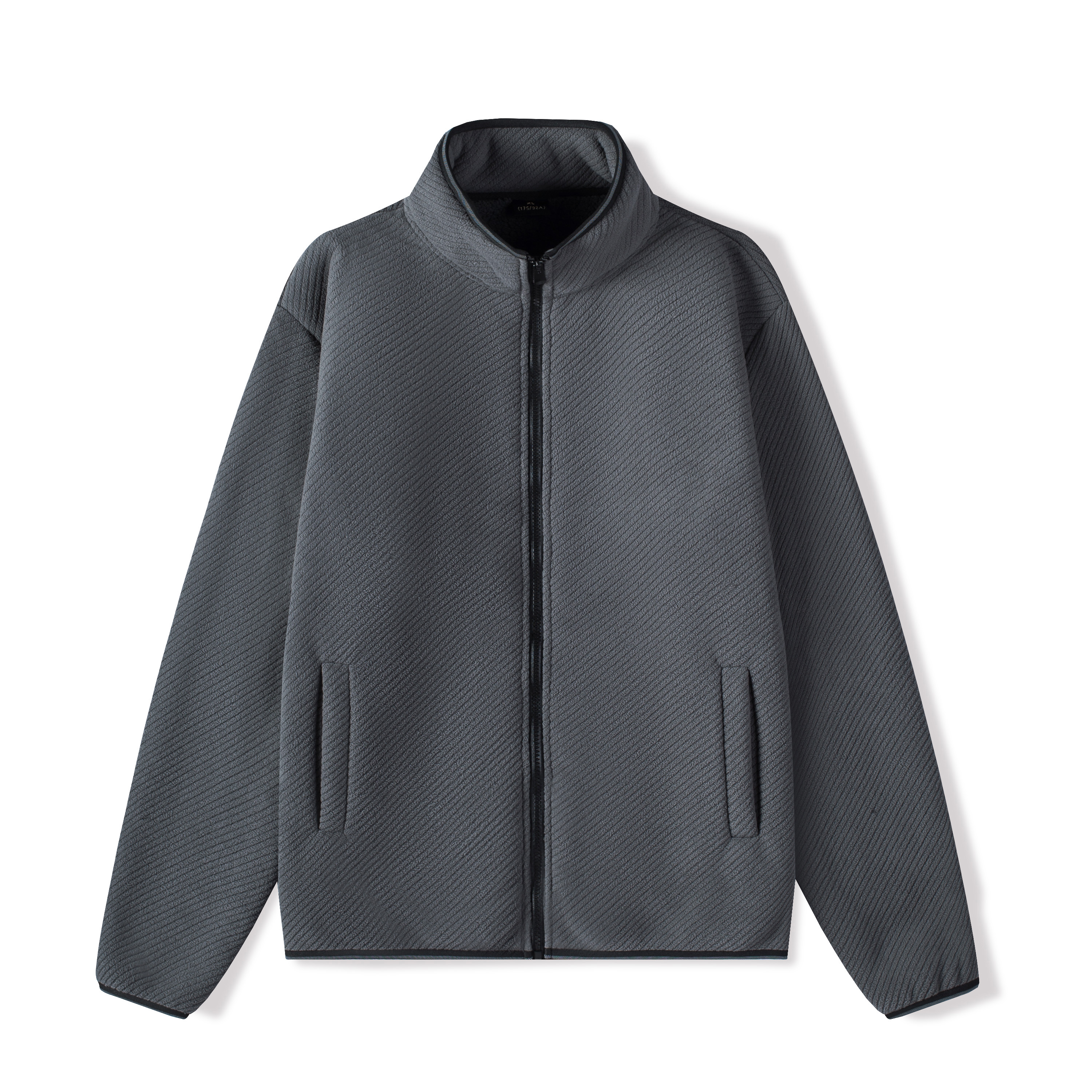 Vestes en Polyester de haute qualité pour hommes, veste en laine avec Logo brodé personnalisé, vestes polaires pour hommes 7213 #