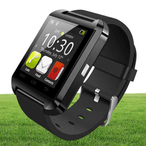 Bluetooth U8 Smartwatch Armbanduhren Touchscreen für iPhone 7 Samsung S8 Android Telefon Schlafmonitor Smart Watch mit Einzelhandel 1421165