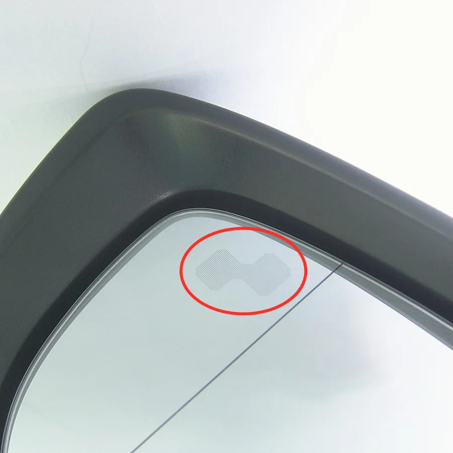 Biltillbehör Kroppsdelar BSM Dörr bakvy spegelmontering för Mazda 6 2013-2016 Atenza med lampfolkningsvärmare 9 stift