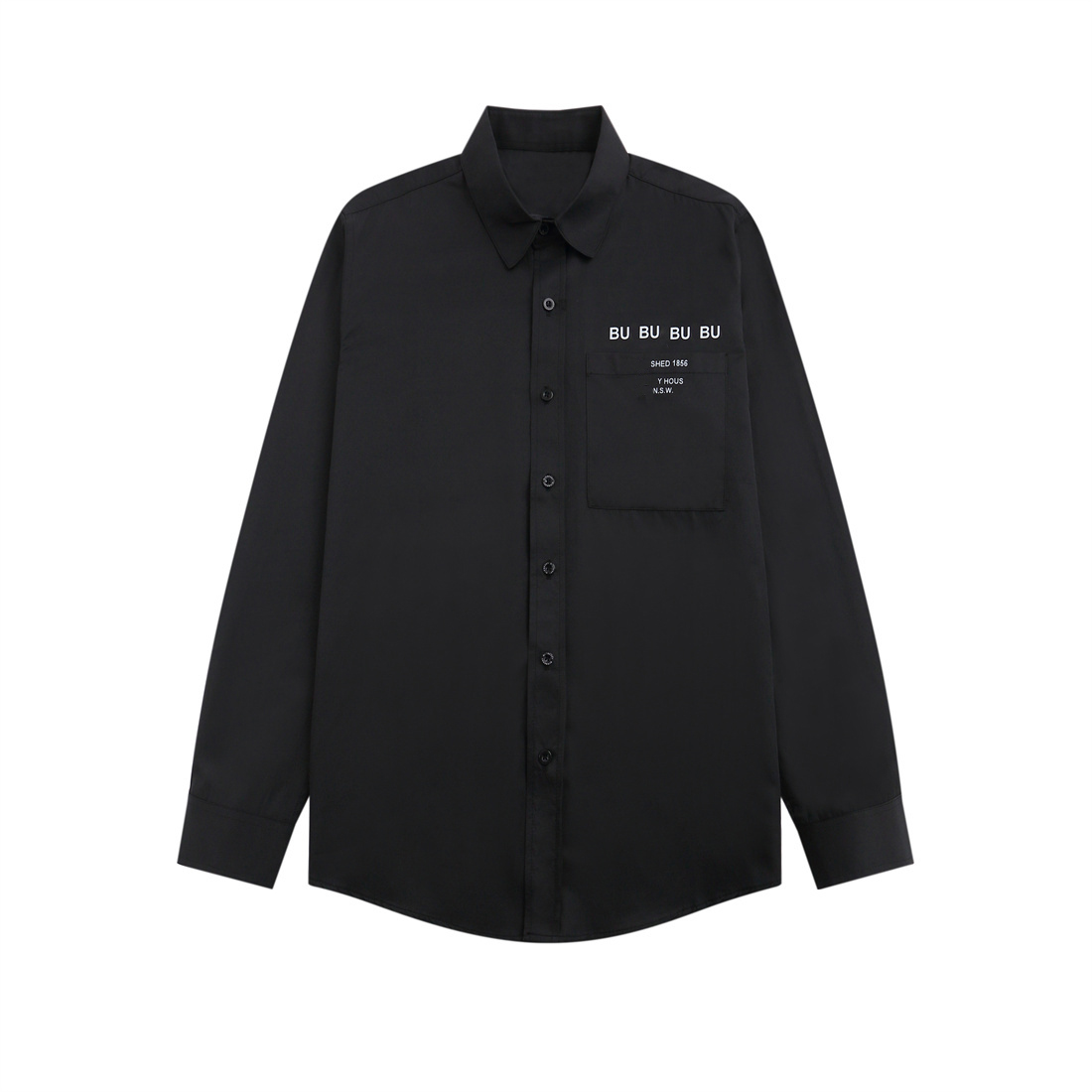 camicetta firmata Camicia moda maschile Top a maniche lunghe Camicia da lavoro con doppio colletto Camicie eleganti da uomo top da donna