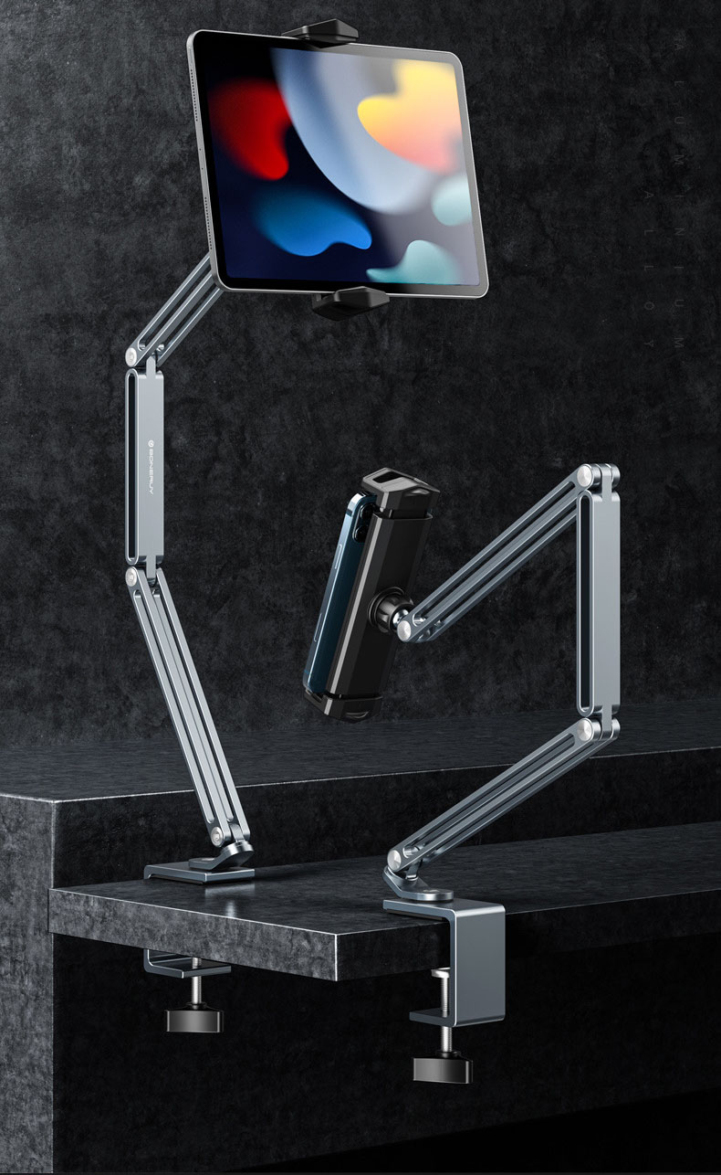 Z5 Ayarlanabilir Tablet Stand Tutucu Dönen Esnek Tembel Gooseeck Cep Telefonu Tutucu Tablet Masa için Stand