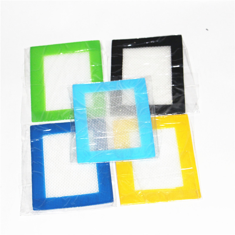 Tapete de cozimento de silicone antiaderente conjunto de almofada de silicone de grau alimentício esteira de cozimento antiaderente 11x8.5 cm