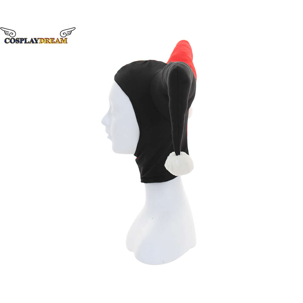 Film Harley Cosplay chapeau Quinn rouge noir chapeau unisexe Harleen chapeau Harley Cosplay Halloween fête Cosplay accessoires accessoire