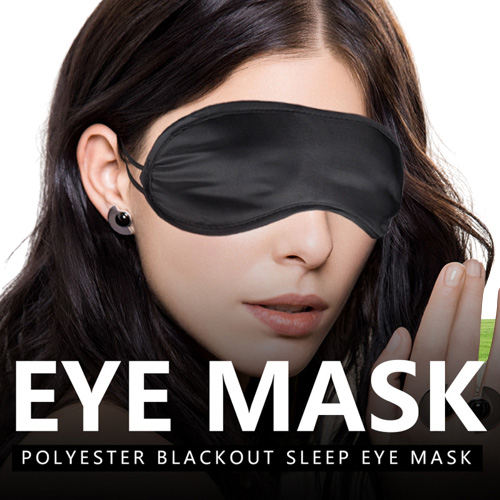 Sleep Eye Mask Shade Cover Maski z opaską na śpiące miękki poliester Whole6436251