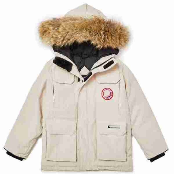 2023 inverno novo designer canadense crianças casacos para baixo jaquetas casacos de bebê casacos 2-12 meninos meninas jaquetas ano crianças moda adolescente gansos parka