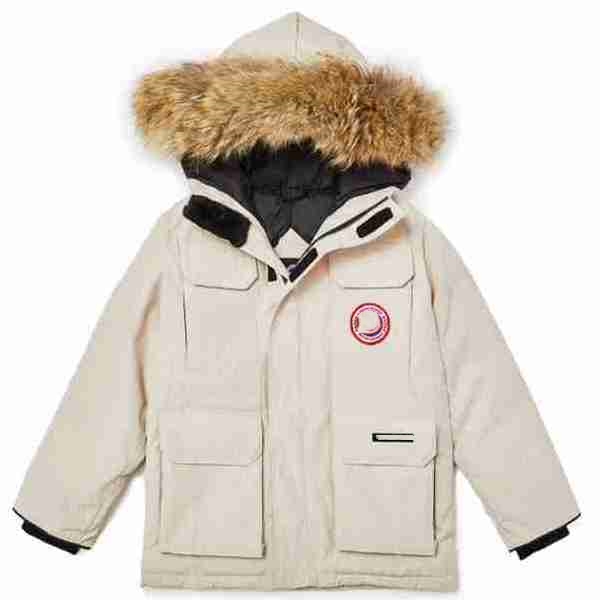 2023 Hiver Nouveau designer canadien Manteaux pour enfants Doudounes Manteaux pour bébés Manteaux 2-12 Garçons Filles Vestes Année Enfants Mode Teen Gooses Parka