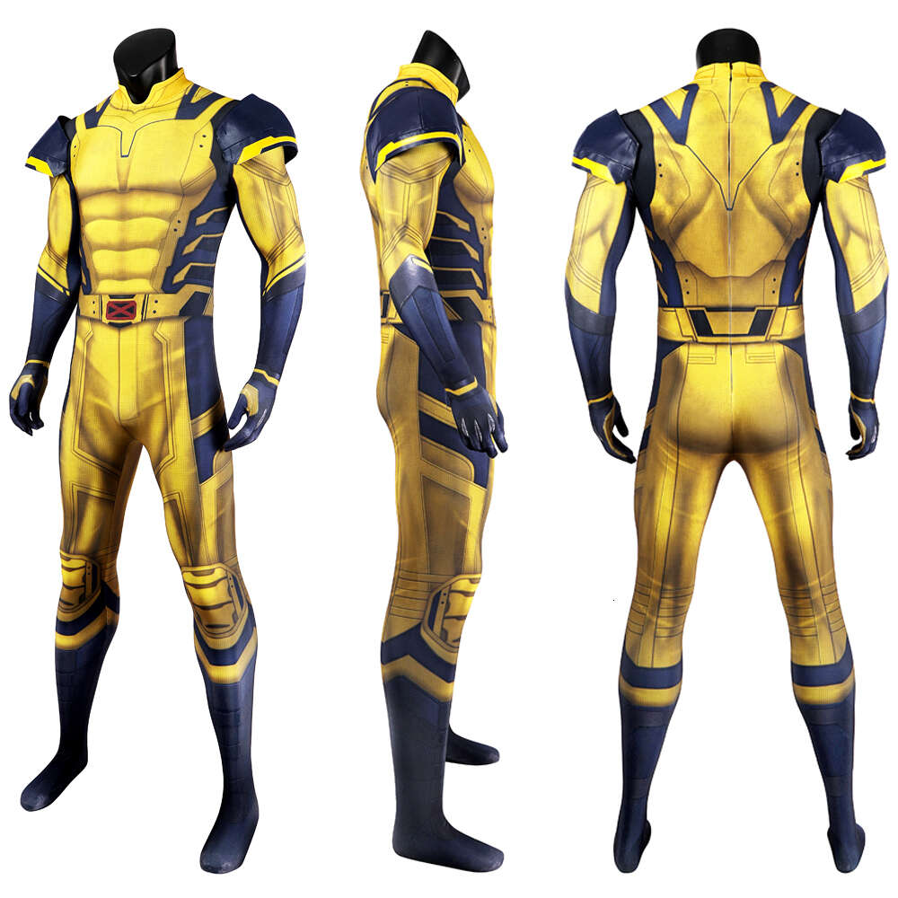 Woerine Costume James Howlett Jumpsuit Axel Armor Set 3D Printing Zentai Bodysuit Superhero Halloween Man Outfitanime Costumes