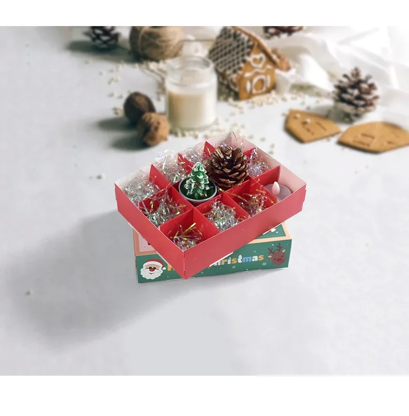 5PACK Christmas Box Christmas Gift Toys for Girls Kids Countdown Advent Calendar New Year GiftCASE ONLY