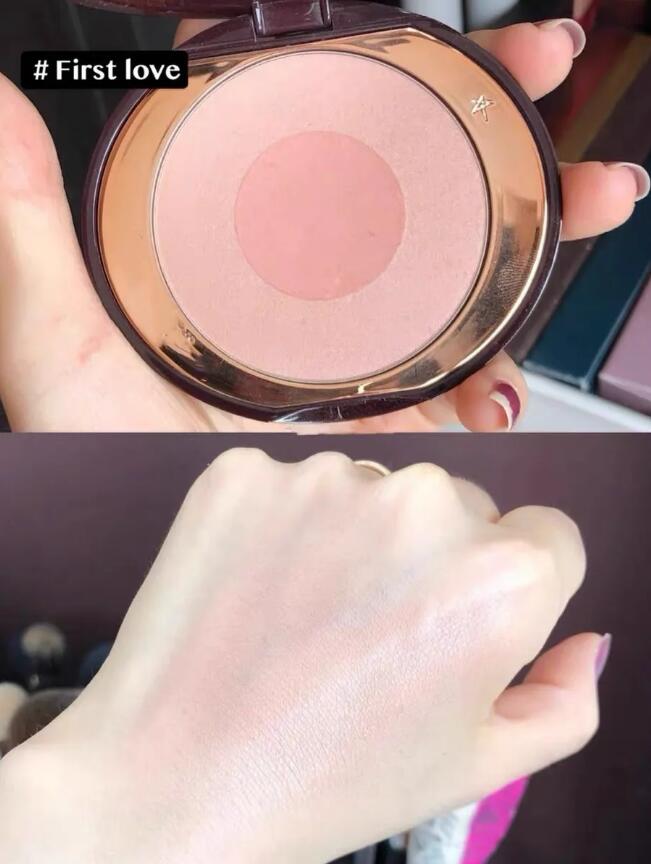 2023 marca de maquiagem travesseiro falar primeiro amor doce coração blush 2 cores rush blush atacado boa qualidade frete grátis