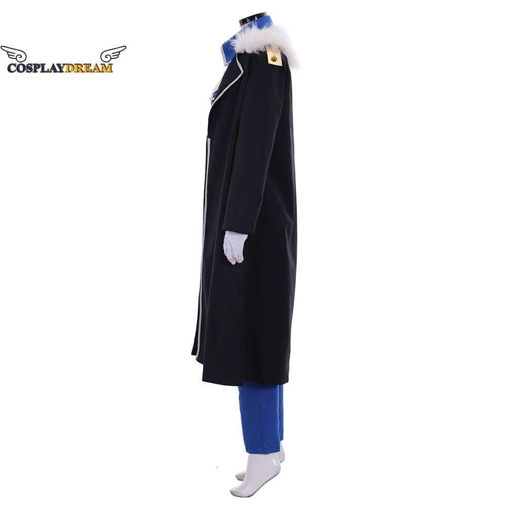 Anime Fullmetal Alchemist Mor Generale Oliva Mira Armstrong Costume Cosplay Uniforme militare adulti Costume da festa di carnevale di HalloweenCosplay