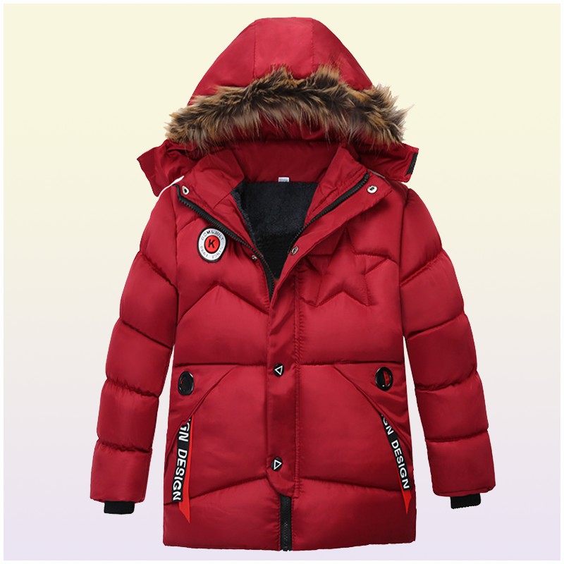 Boys Jackets Autumn Winter Jackets For Kids Coats Children Warm Outerwear Coats For Boys Jacket Toddler Boy Clothes 3 4 5 Years LJ8730877