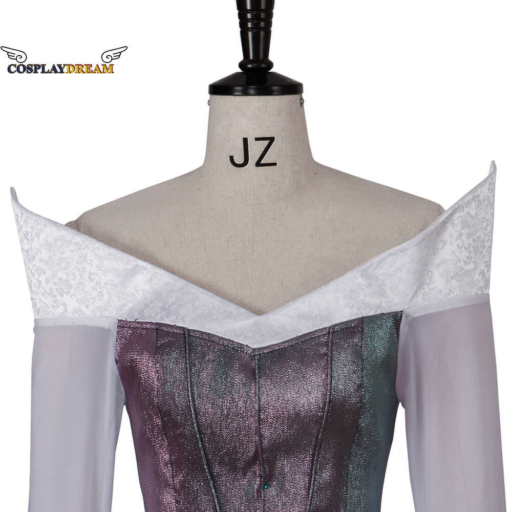 Robe de Costume de Cosplay Aurora, robe de bal de princesse à couleurs changeantes, sur mesure pour femmes adultes