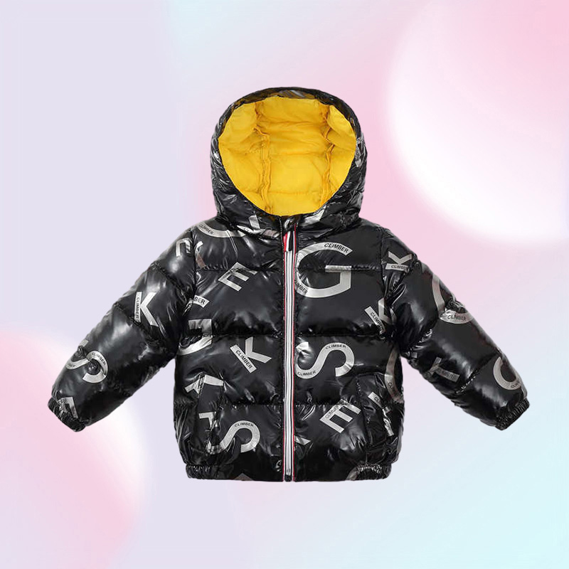 Winter Boys Girls Down Jackets Wysokiej jakości parkas 312 lat mody dziewczyna ciepłe snowsit z kapturem odzież wiejska kidat płaszcza parkas 21122294200880