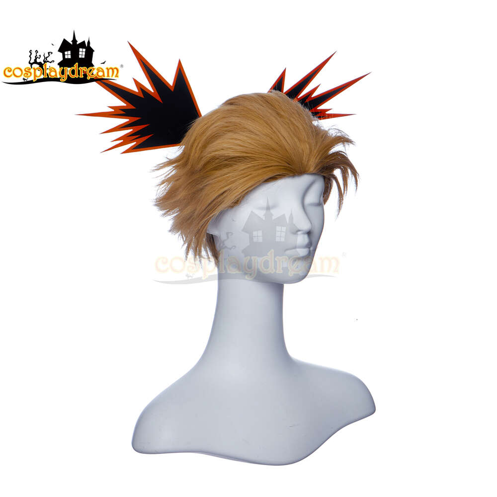 Bakugou Katsuki Headwear Hairpins Anime My Hero Academia Hair Accessories Hair Clips for Cosplay Accessories Headdress