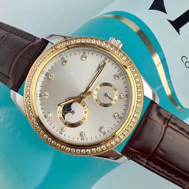 Luxury Designer Classic Fashion Automatisk mekanisk klocka stor storlek 40mm safir glas vattentät funktion julklapp gratis leverans