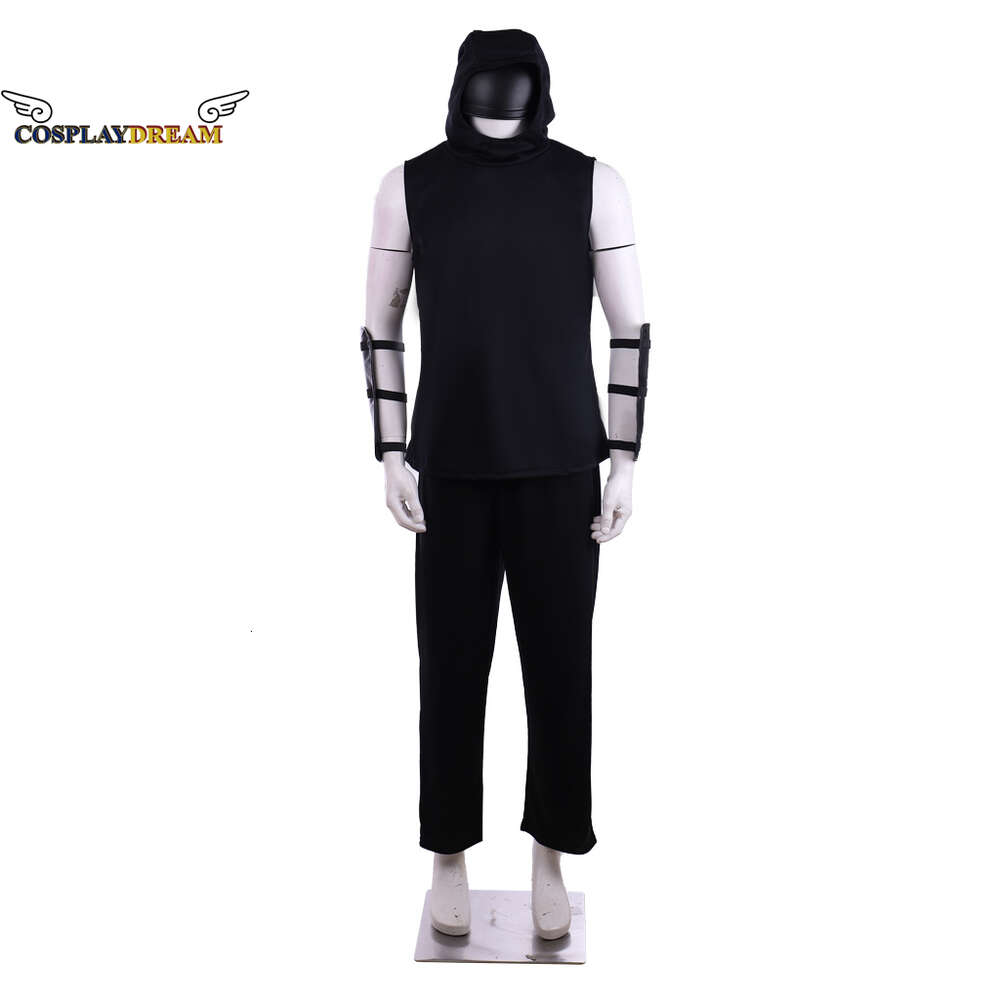 Jogo mortal kombat escorpião trajes cosplay amarelo batalha combate roupa terno completo halloween carnaval cosplay