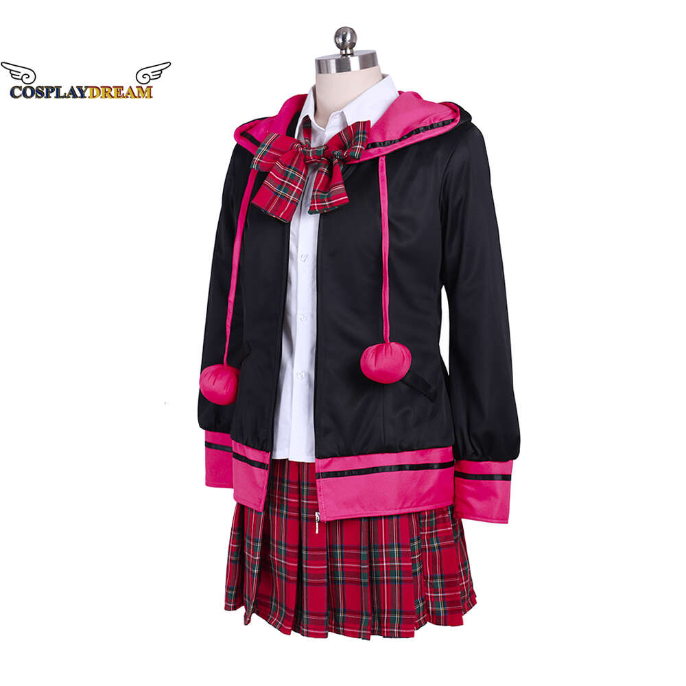 Cosplay Cosplay Game Zero Escape: The Nonary Games Yotsuba Filed Cosplay Costume Femmes Filles T-shirt Jackat Jupes Halloween Carnaval TenuesCosplay